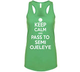 Semi Ojeleye Keep Calm Boston Basketball Fan T Shirt