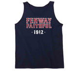Fenway Faithful Est 1912 Boston Baseball Fan T Shirt