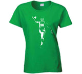 Boston Basketball Marcus Smart Silhouette Fan T Shirt