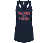 Savages In The Box Boston Baseball Fan T Shirt