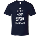 James White Keep Calm New England Football Fan T Shirt