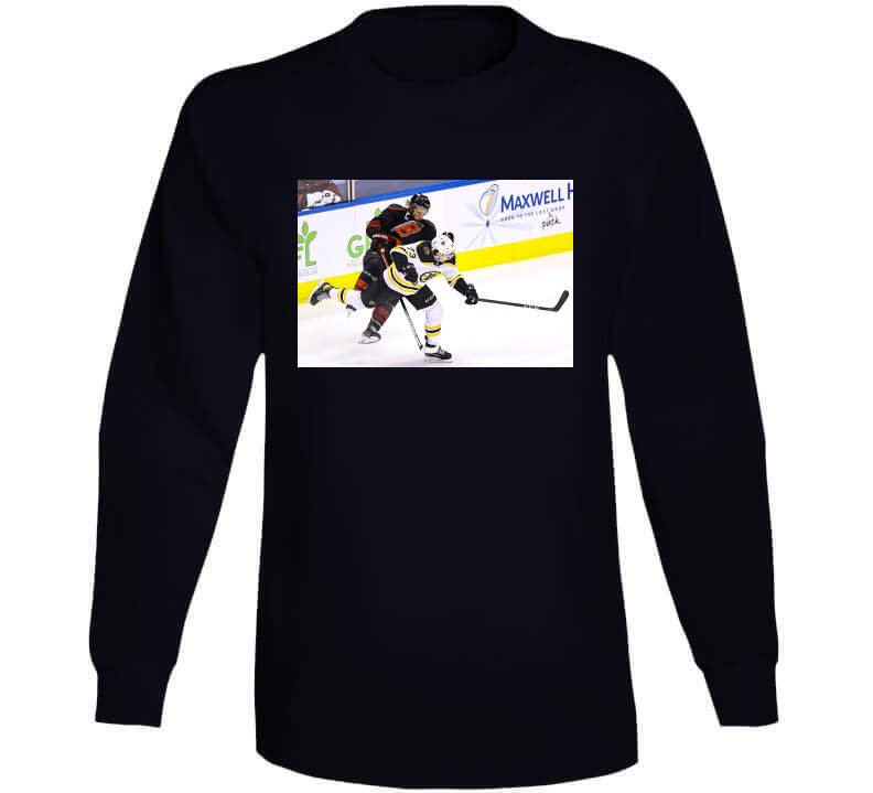 Charlie McAvoy Big Hit Boston Hockey Fan T Shirt – BeantownTshirts