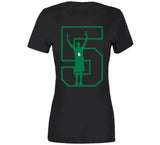 Kevin Garnett Number 5 Retirement Boston Basketball Fan V5 T Shirt