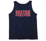 Boston Forever Baseball Fan Distressed T Shirt