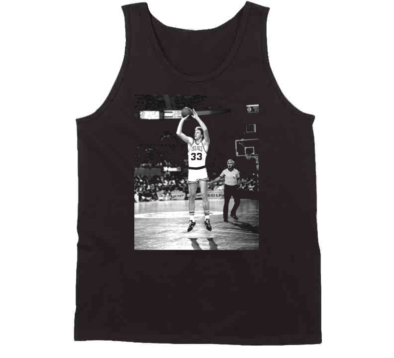 Retro Larry Bird Boston Basketball Fan Hot Shot T Shirt – BeantownTshirts