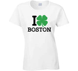 I Love Boston St Pat's T Shirt