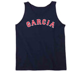 Boston Faithful Garcia Baseball Fan Navy T Shirt