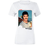Retro Fleer 1983 Wade Boggs Rookie Card Baseball Fan T Shirt