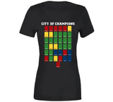 City Of Champions Banner City Boston Fan T Shirt