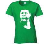 Boston Basketball Marcus Smart Big Head Silhouette Fan T Shirt