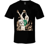 Larry Bird Jump Shot Boston Basketball Fan T Shirt