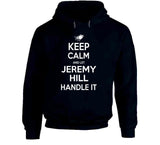 Jeremy Hill Keep Calm New England Football Fan T Shirt