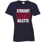 Straight Outta Gillette New England Football Fan T Shirt