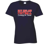 New England Football Coming For Seven Titles Football Fan T Shirt