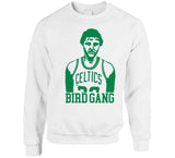 Larry Bird Bird Gang Boston Basketball Fan T Shirt