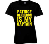 Patrice Bergeron Is My Captain Boston Hockey Fan T Shirt