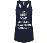 Adrian Clayborn Keep Calm New England Football Fan T Shirt