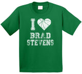 Brad Stevens I Heart Boston Basketball Fan T Shirt
