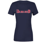 Damaged Boston Baseball Fan T Shirt
