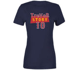 Trevor Story 10 Parody Boston Baseball Fan T Shirt