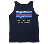 Julian Edelman Tecmo Bowl Touchdown New England Football Fan T Shirt