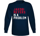 Jakobi Meyers Problem New England Football Fan T Shirt