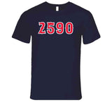 Roger Clemens 2590 Strikeouts Hall of Fame Boston Baseball Fan T Shirt