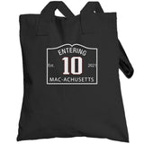 Entering Mac Achusetts Mac 10 Mac Jones New England Football Fan v2 T Shirt