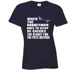 Boogeyman Goes To Sleep Defense New England Football Fan T Shirt