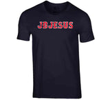 Jackie Bradley Jr Jbjesus Distressed Boston Baseball Fan T Shirt