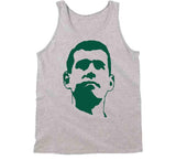 Coach Brad Stevens Big Head Silhouette Boston Basketball T Shirt
