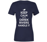 Derek Rivers Keep Calm New England Football Fan T Shirt