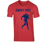 James White Sweet Feet New England Football Fan T Shirt