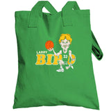 Larry Bird Larry Legend Caricature Retro Boston Basketball Fan T Shirt