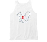 Julian Edelman The Squirrel 11 New England Football Fan white T Shirt
