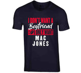 Mac Jones Boyfriend New England Football Fan T Shirt