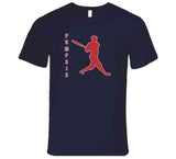 Pumpsie Green Silhouette Boston Baseball Fan T Shirt