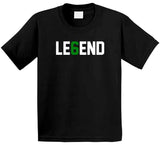 Bill Russell Legend 6 Goat Boston Basketball Fan T Shirt