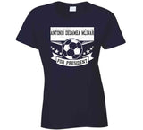 Antonio Delamea Mlinar For President New England Soccer T Shirt