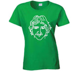 Larry Bird Legend Sketch Boston Basketball Fan T Shirt