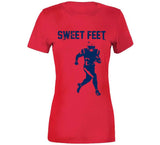 James White Sweet Feet New England Football Fan T Shirt