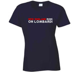 New England Runs On Lombardi City Of Champions Football Fan T Shirt