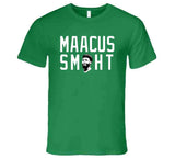 Marcus Smart Maacus Smaht Face Boston Basketball Fan V T Shirt