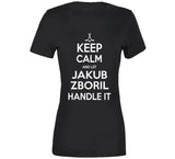 Jakub Zboril Keep Calm Boston Hockey Fan T Shirt