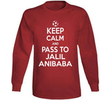 Jalil Anibaba Keep Calm Pass To New England Soccer T Shirt
