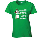 Kevin Garnett Vegetables Quote Boston Basketball Fan T Shirt