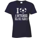 Antonio Delamea Mlinar I Heart New England Soccer T Shirt