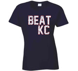 Beat Kc New England Football Fan T Shirt