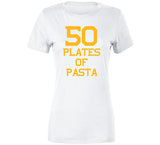 David Pastrnak 50 Plates Of Pasta Boston Hockey Fan V2 T Shirt