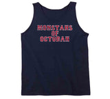 Monstahs of Octobah Champions Boston Baseball Fan T Shirt